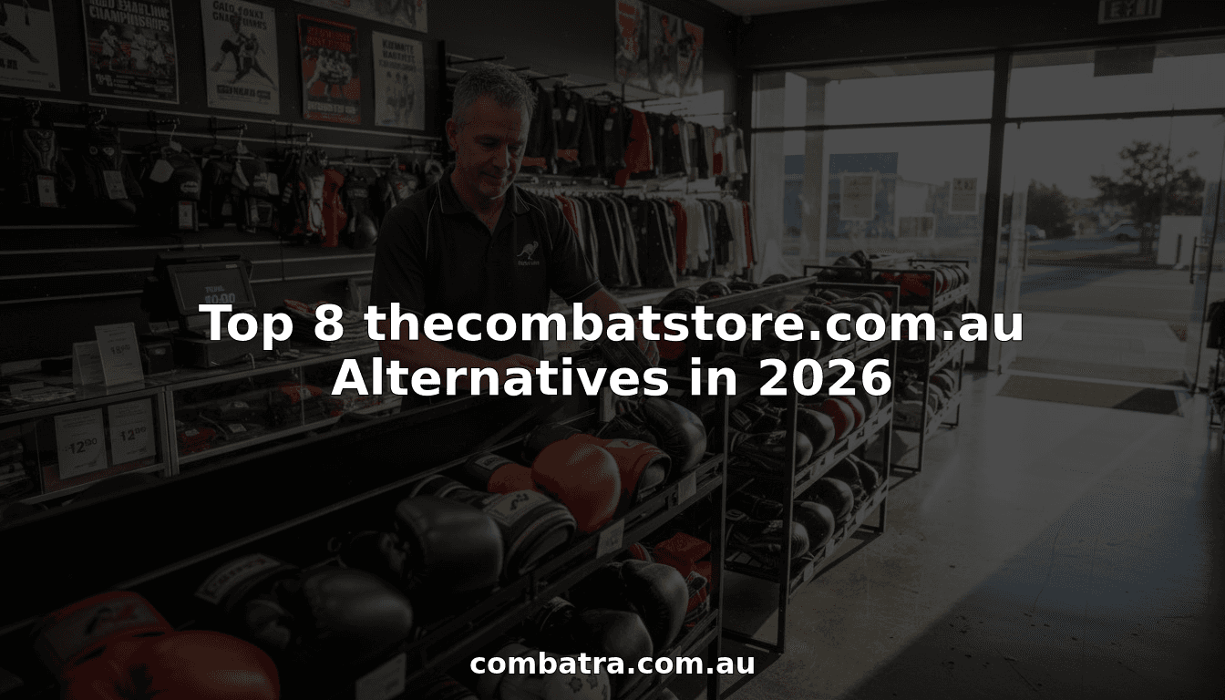 Top 8 thecombatstore.com.au Alternatives in 2026