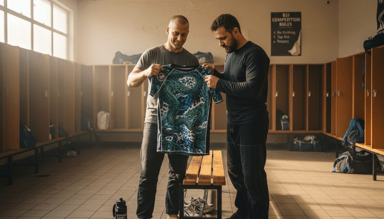 Step-by-Step Guide to Custom Rashguards for BJJ Athletes
