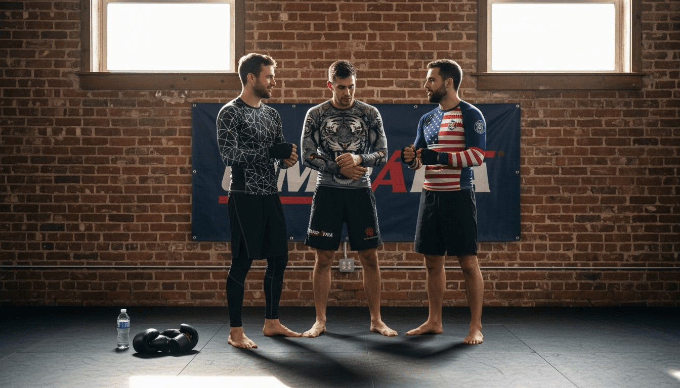 6 Inspiring Examples of Rashguard Designs for Fighters