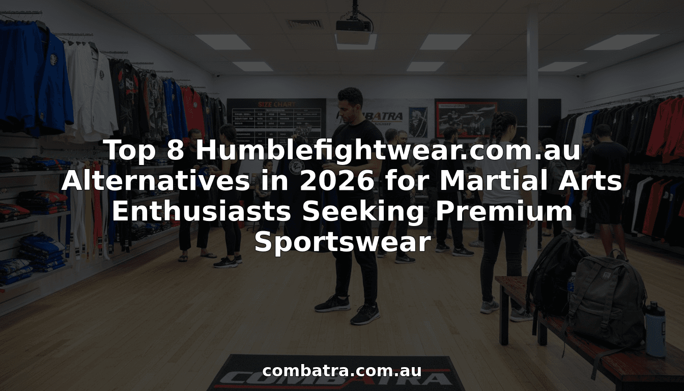 Top 8 Humblefightwear.com.au Alternatives in 2026 for Martial Arts Enthusiasts Seeking Premium Sportswear