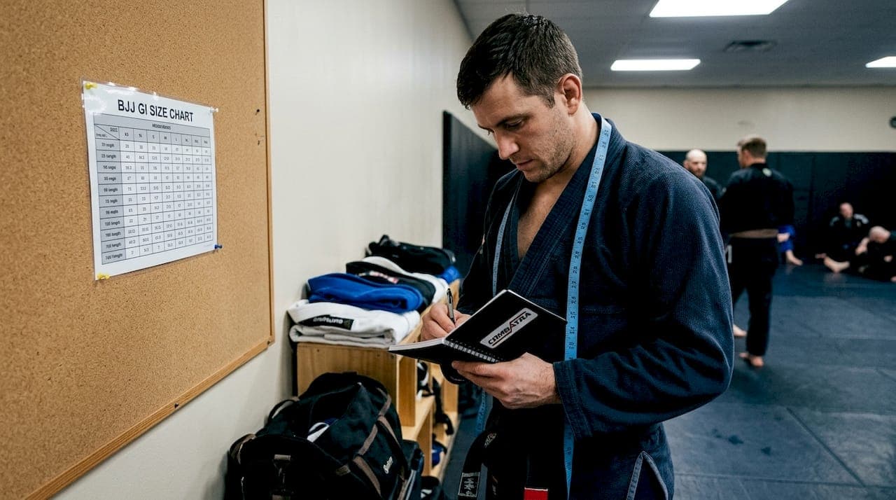 How to read a BJJ gi size chart for the perfect fit
