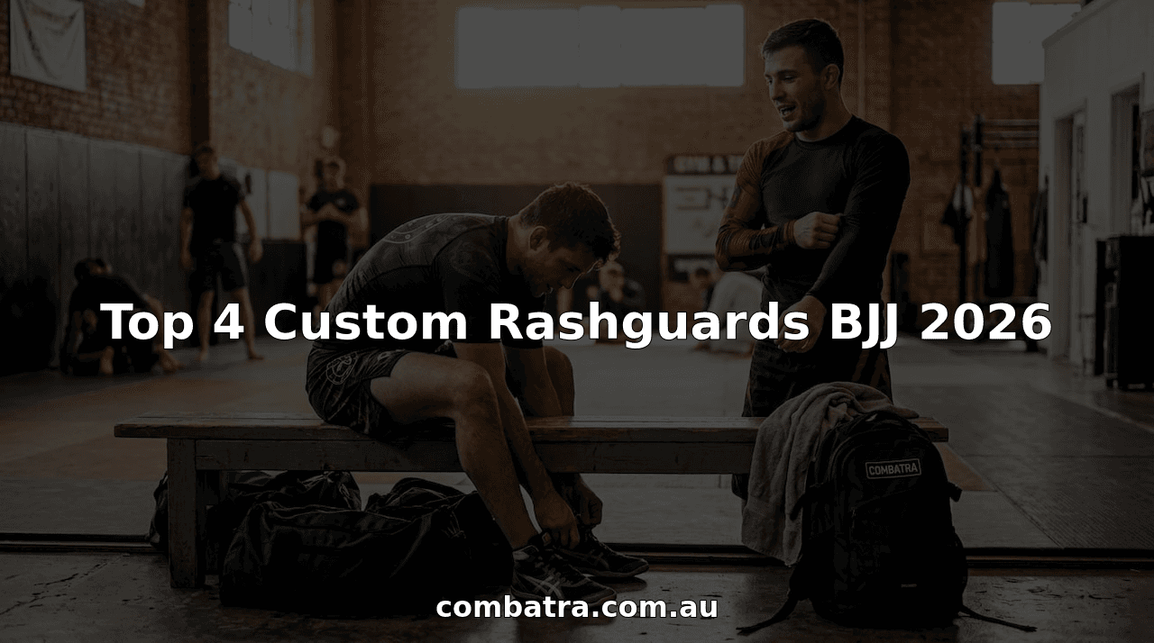 Top 4 Custom Rashguards BJJ 2026