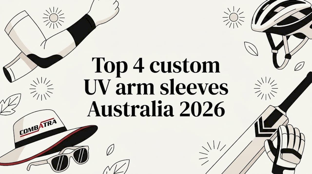 Top 4 custom UV arm sleeves Australia 2026