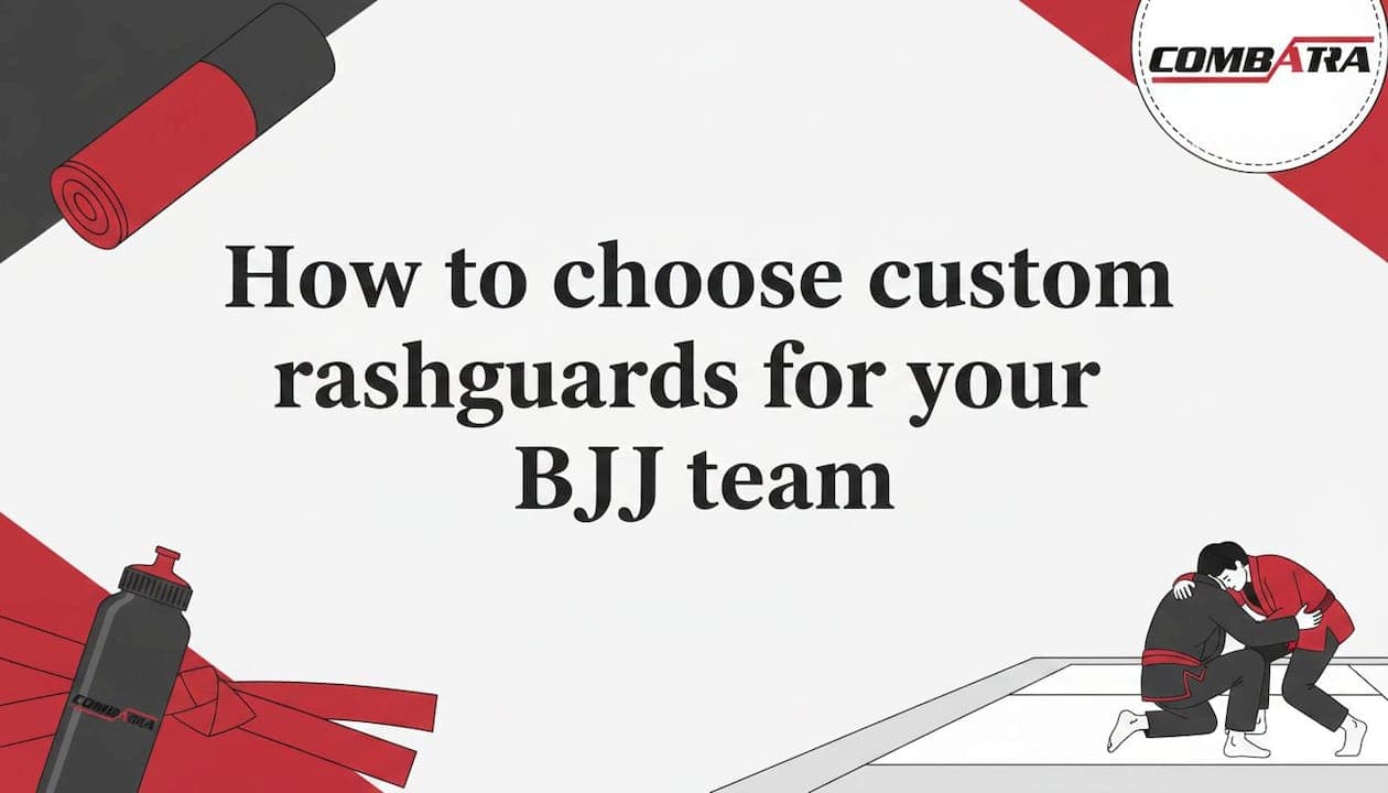 How to choose custom rashguards for your BJJ team