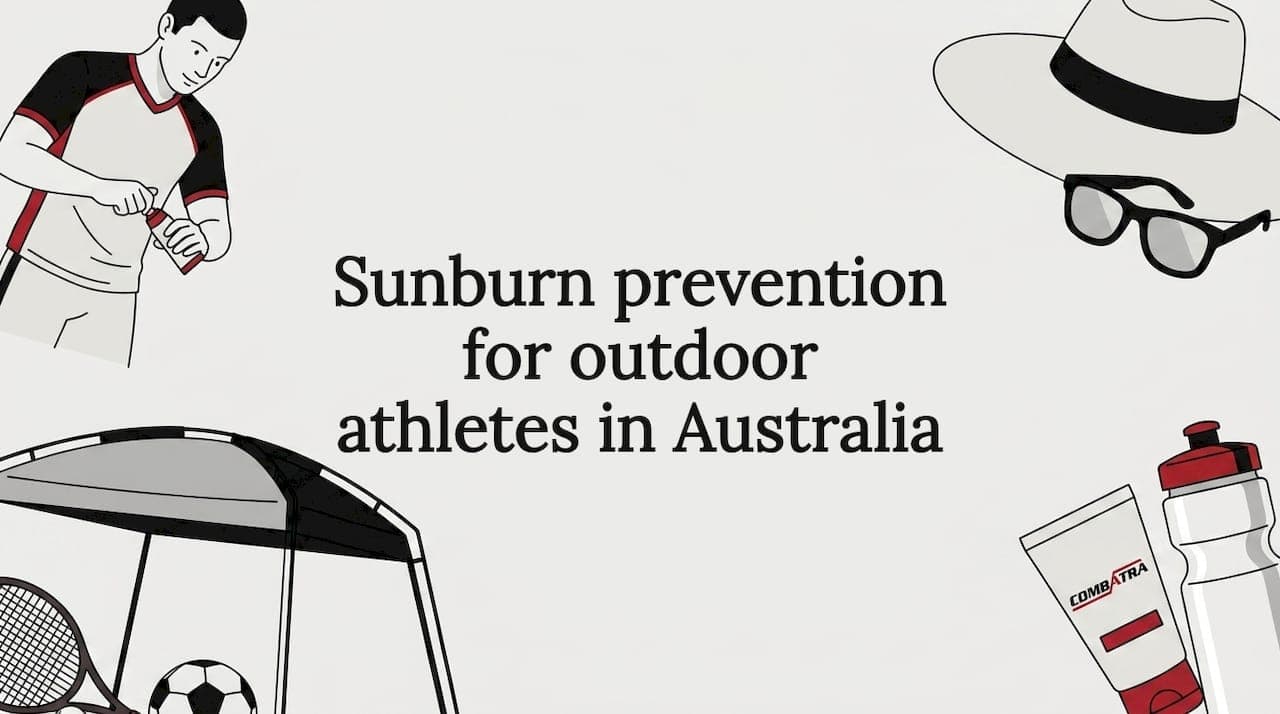 Sunburn prevention for outdoor athletes in Australia