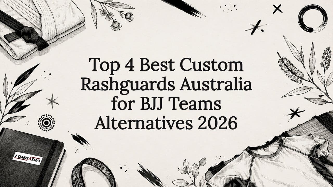 Top 4 Best Custom Rashguards Australia for BJJ Teams Alternatives 2026