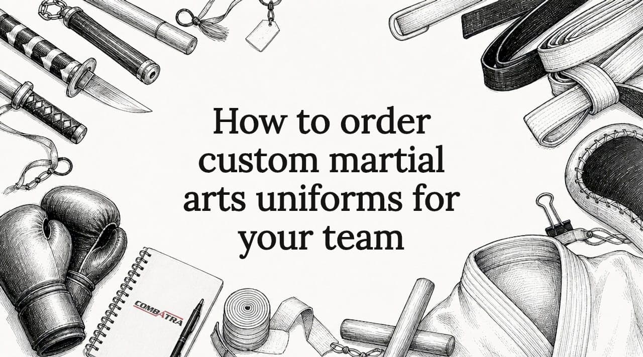 How to order custom martial arts uniforms for your team